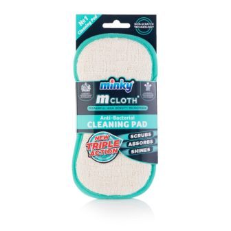 Minky - M Cloth Anti-bacterial Cleaning Pad, 1 pcs