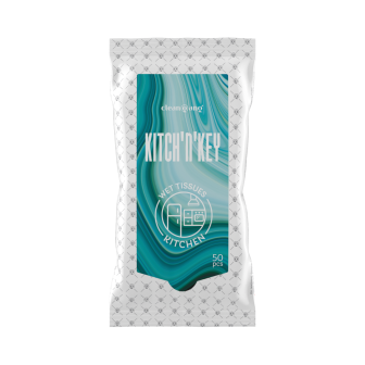 Feuchte Reinigungstücher  für die Küche, 50 Stück