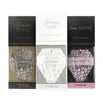 Glamour Lufterfrischer Set fürs Auto, 3 Stück