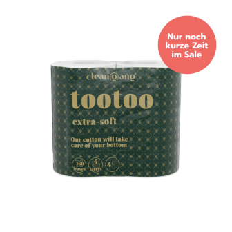 Toilettenpapier 4-lagig Extrasoft, 4 x 160 Blätter