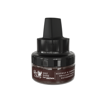 Schuhwax dunkelbraun, 50 ml