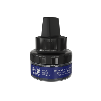 Schuhwax dunkelblau, 50 ml