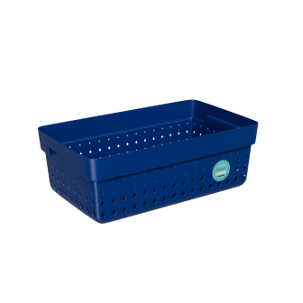 Aufbewahrungskorb mittel dunkelblau