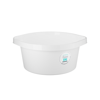 Spülschüssel rund weiß 8 L