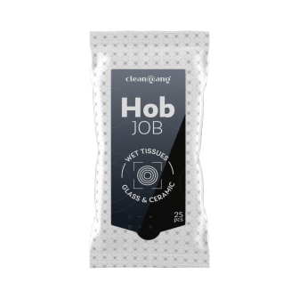 Feuchte Reinigungstücher für Glaskeramik und Induktionskochfelder, 25 Stück