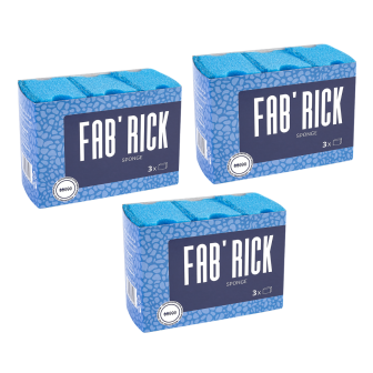 3er Vorteilspack: Geschirrschwamm, 3x3 Stück